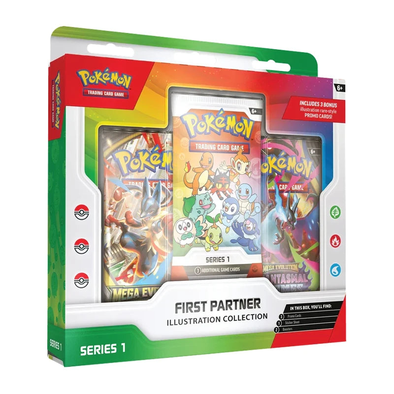 Pokémon First Partner Illustration Collection EN Series 1 – AinzRips