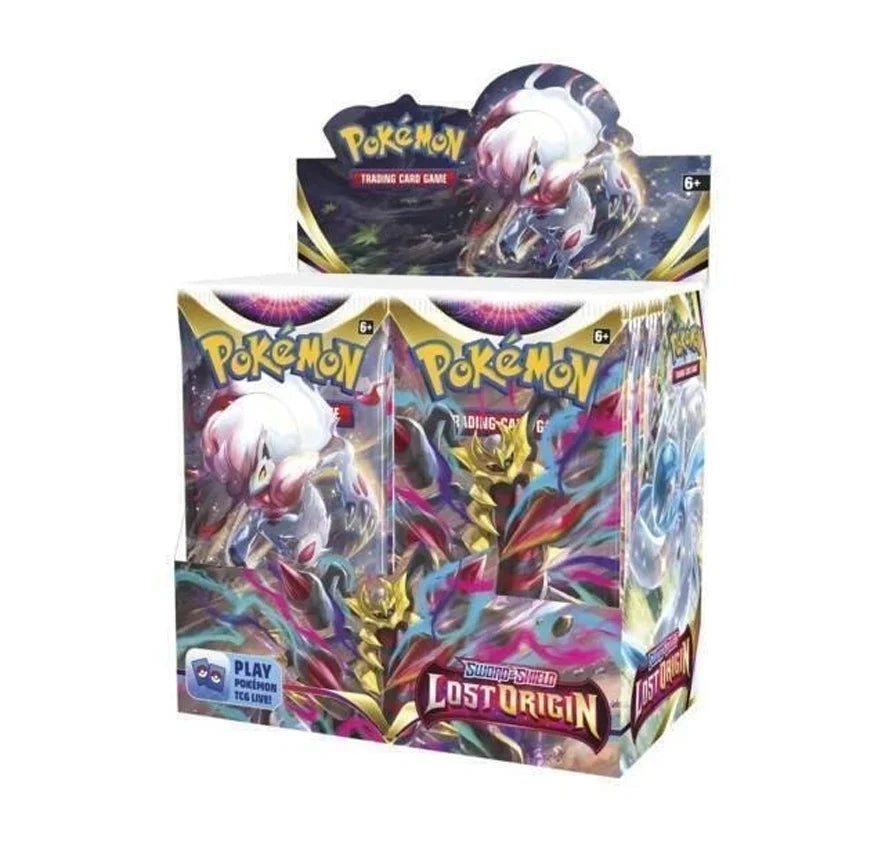 Pokemon Lost Origin Booster display - English