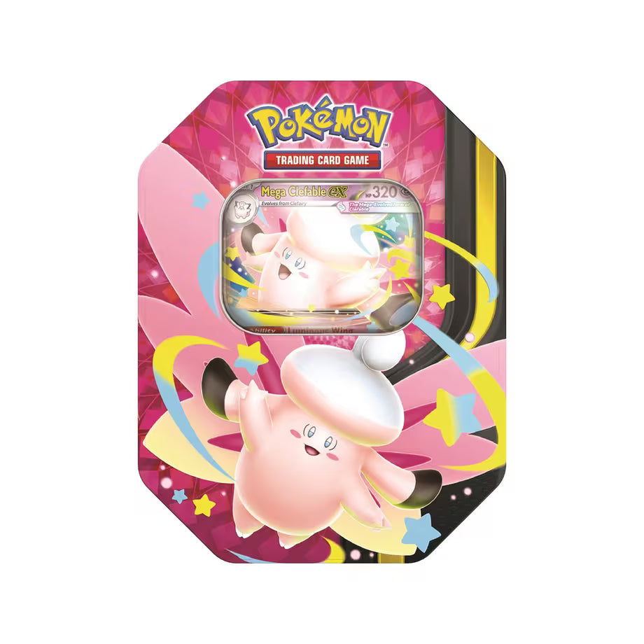Pokemon Mega Moonlit Ex Tin - ENGLISH