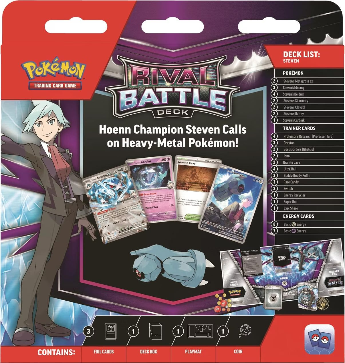 Pokemon Steven Beldum Deck - English