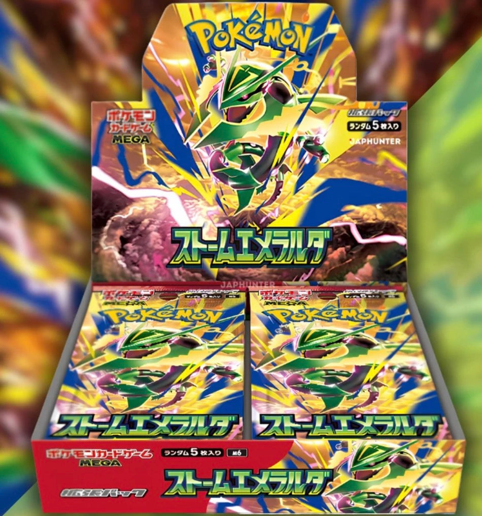 Pokémon ME06 Storm Emerald Booster Display - Japanese