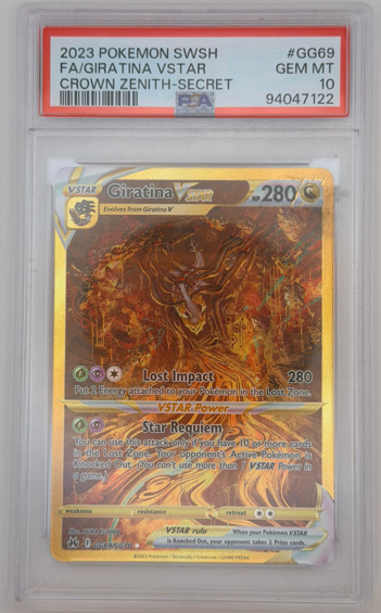 Pokemon Crown Zenith - Giratina VSTAR PSA 10
