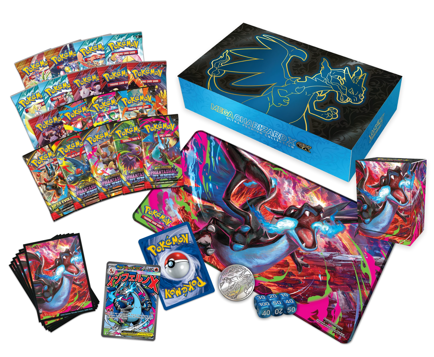 Pokémon Phantasmal Flames Mega Charizard Ultra Premium Collection - ENGLISH