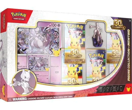 Pre-order 1x Pokemon Mewtwo and Mew collection box 30th anniversary - ENGLISH