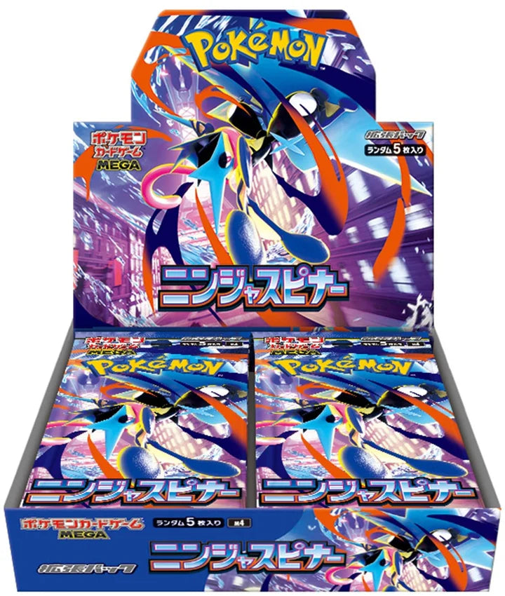 Preorder Pokémon Ninja Spinner Booster Box JP