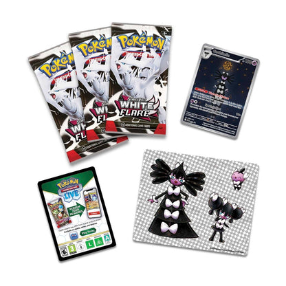 White Flare Tech Sticker Collection - ENGLISH