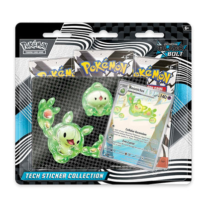 Black Bolt Tech Sticker Collection Tripack  - ENGLISH
