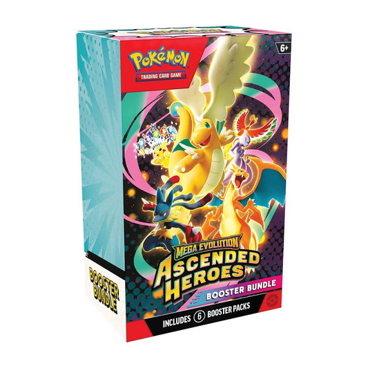 Pokemon Mega Evolution  Héros Transcendants Booster Bundle (6 Packs) - French / Français