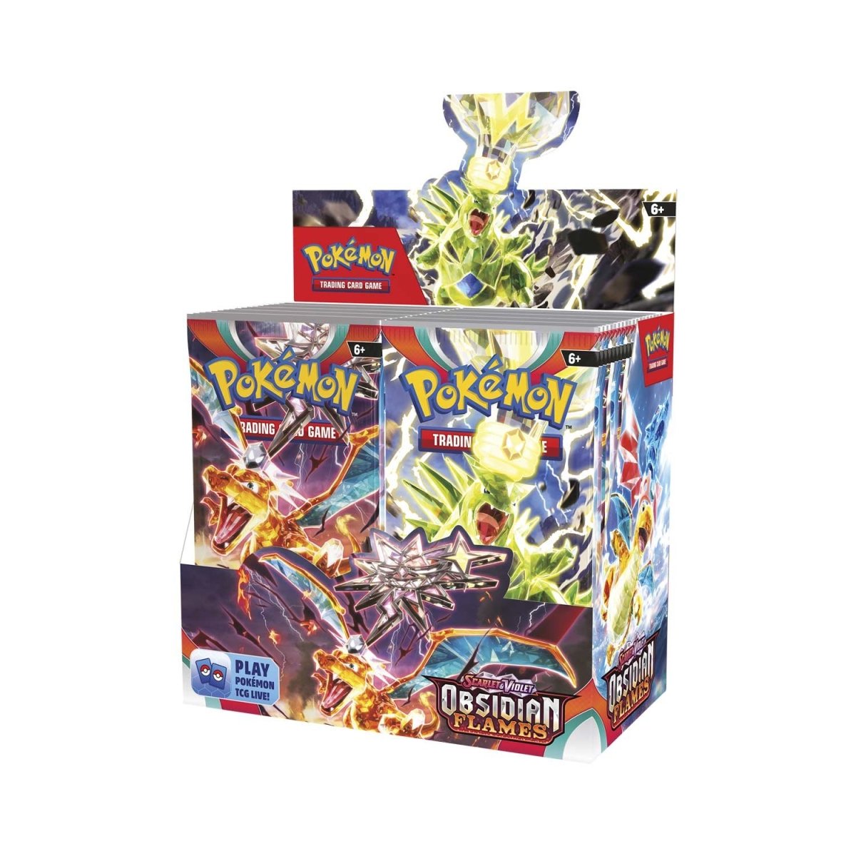 Obsidian Flames Booster Display Box (36 Packs) - ENGLISH