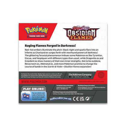 Obsidian Flames Booster Display Box (36 Packs) - ENGLISH