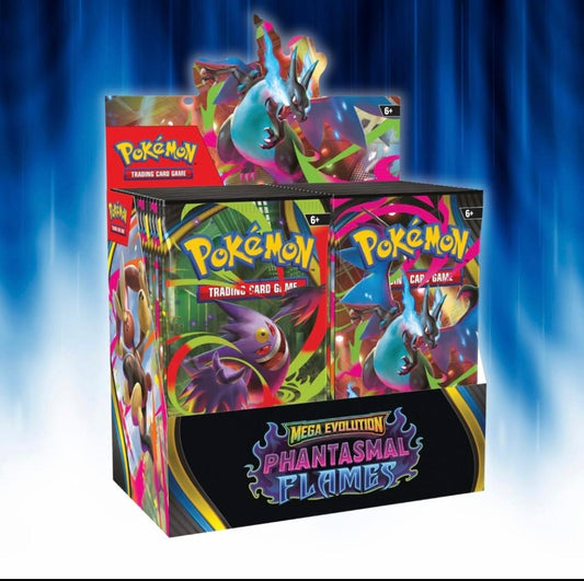 !!Damaged Sealing!! Mega Evolution Phantasmal Flames ME02 Booster Display  (36 Packs ) - ENGLISH