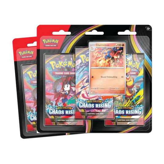 Pokemon Mega Evolution Chaos Rising tripack