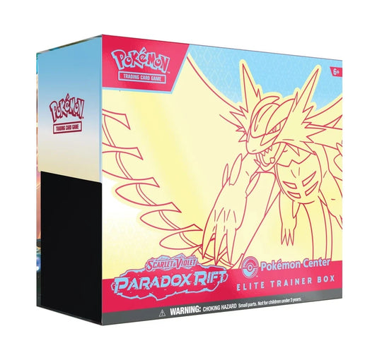 Paradox Rift Pokemon Center Elite Trainer Box [Roaring Moon]