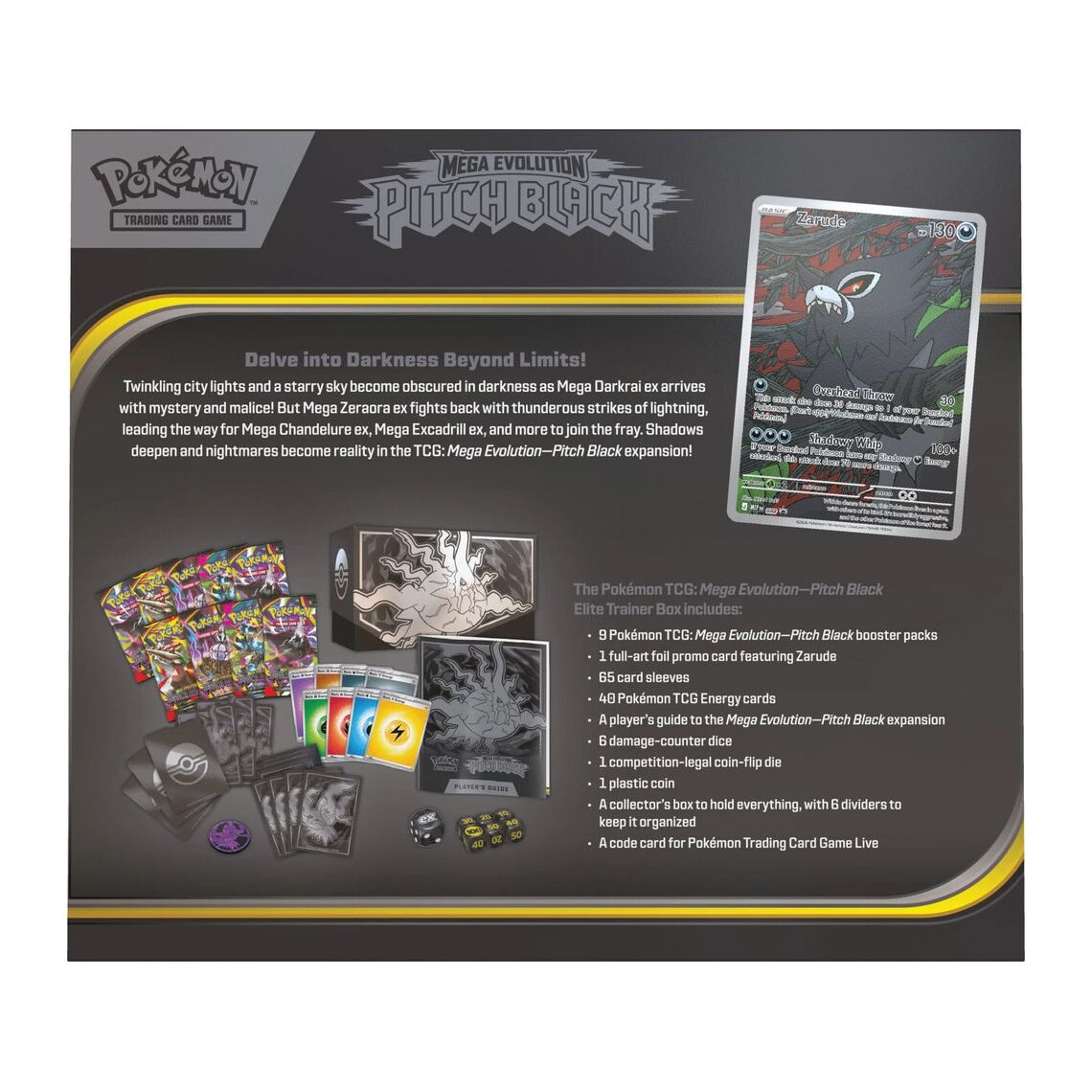 Pitch Black -  (EN) Elite Trainer Box (ETB)