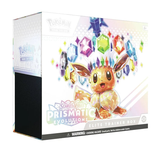 Pokemon Prismatic Evolutions Elite Trainer Box - English