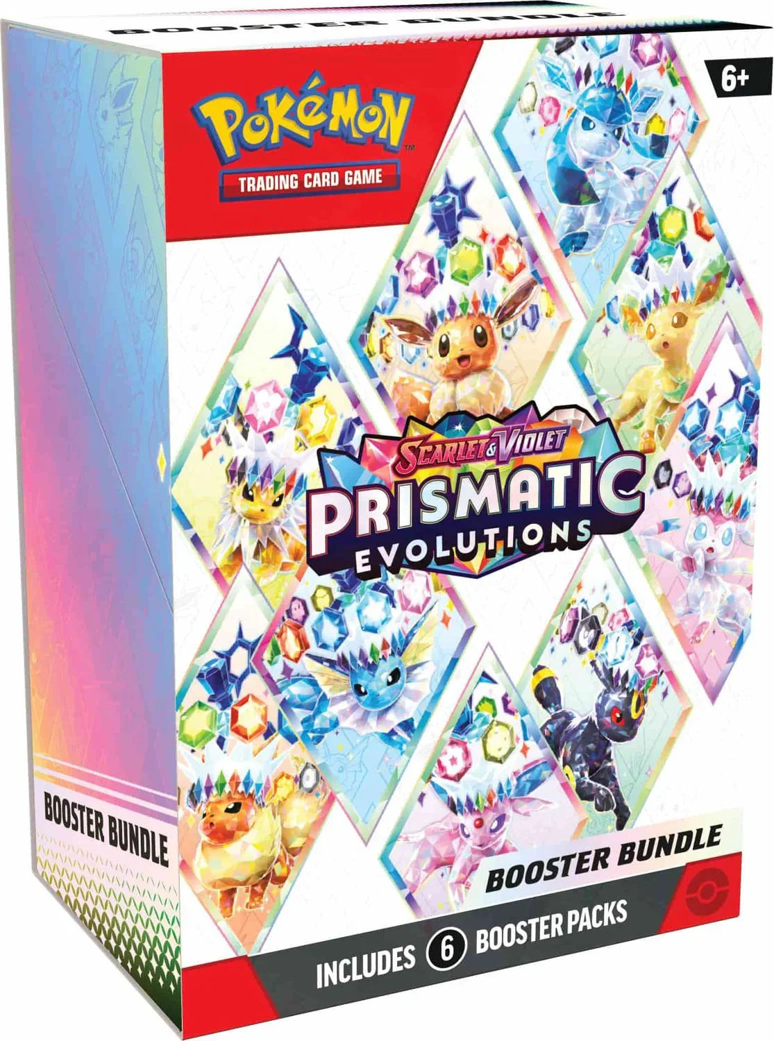 Prismatic Evolutions Booster Bundle display UN-SEALED -ENGLISH